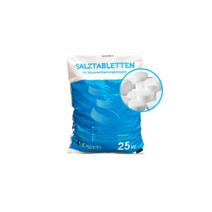 Regeneračná soľ do zmäkčovača – tabletovaná, 25 kg/vrece